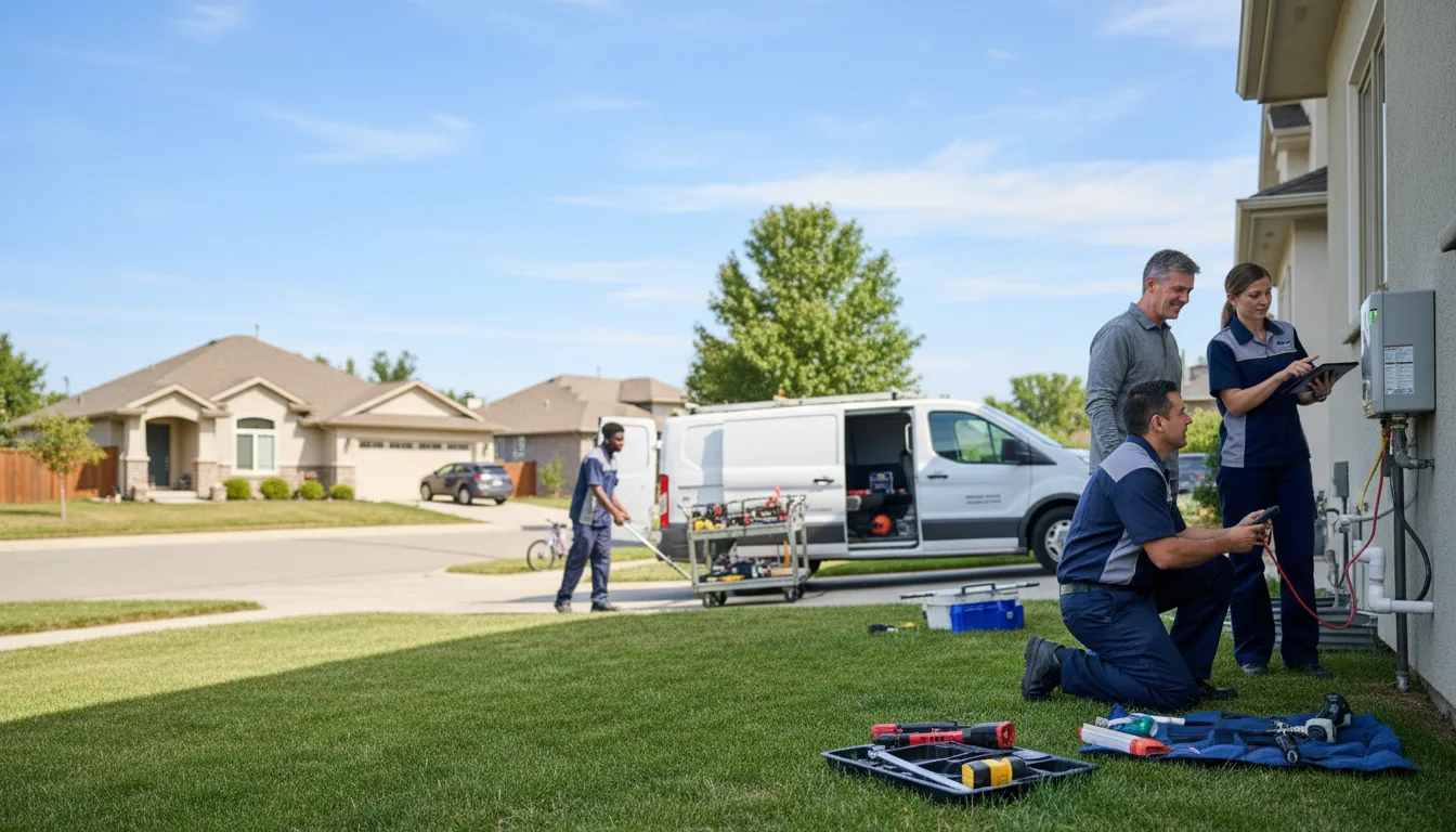 Tankless water heater service in Guion, AR